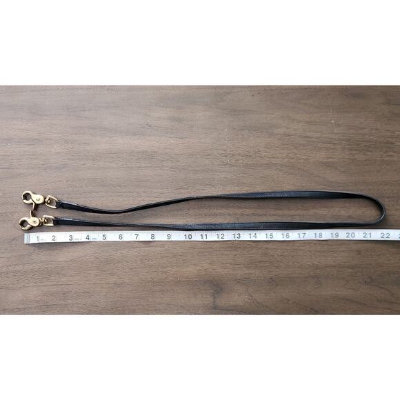 Vtg 70s Coach NYC Made In USA Black Leather Crossbody Bag 196-4734 Read - Picture 14 of 14